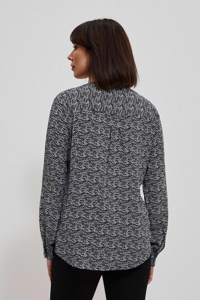 Wiskozowa koszula z printem