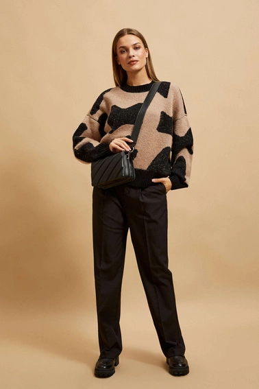 Torebka na ramię z szerokim paskiem