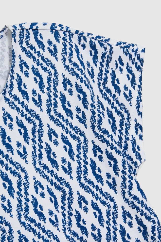 Bawełniana bluzka biała