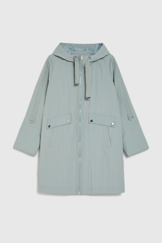 Kurtka parka oliwkowa