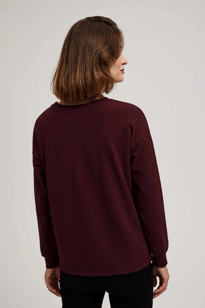 Prosta bluza z nadrukiem