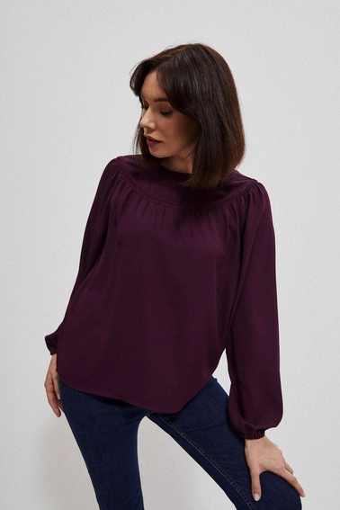 Koszula z bufiastymi rękawami 