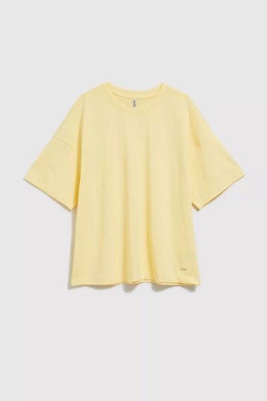 Bluzka oversize żółta