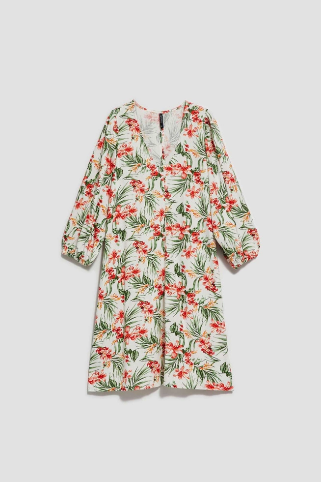 Sukienka mini w kwiaty