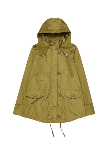 Kurtka wiatrówka z kapturem