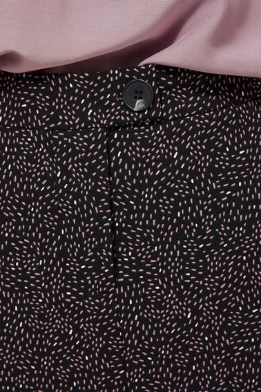 Wzorzysta spódnica czarna