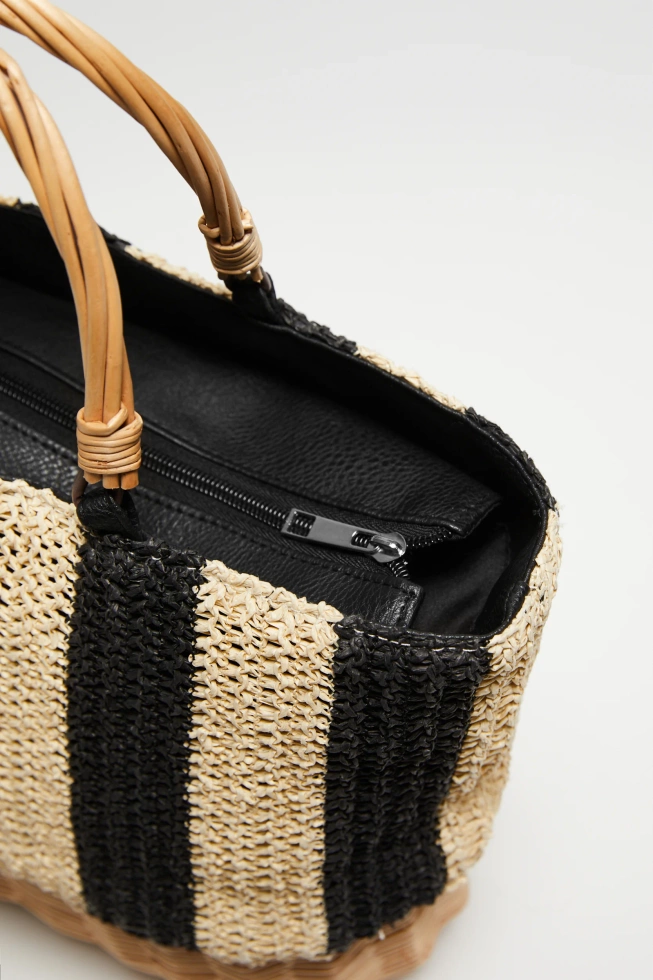 Torebka koszyk beżowa