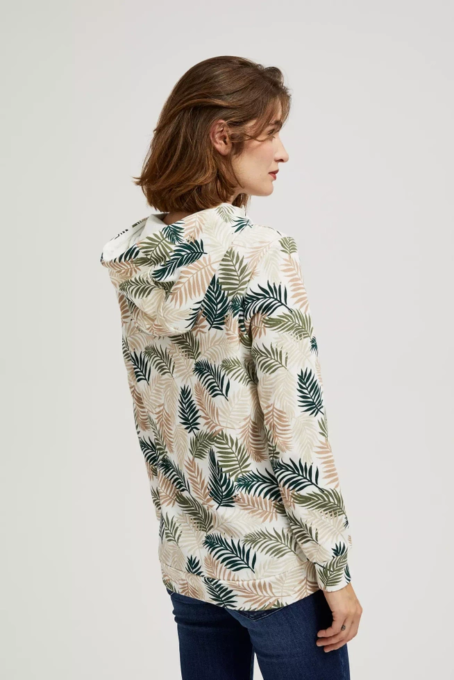 Bluza z kapturem i nadrukiem