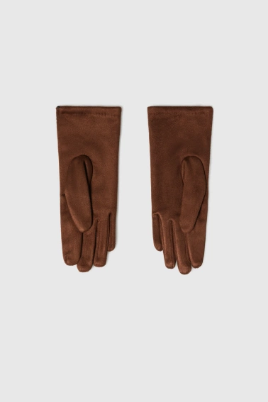 Rękawiczki brązowe