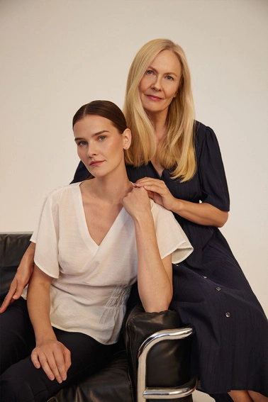 Taliowana koszula biała