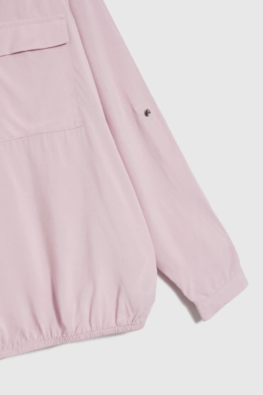 Koszula z wiskozy różowa