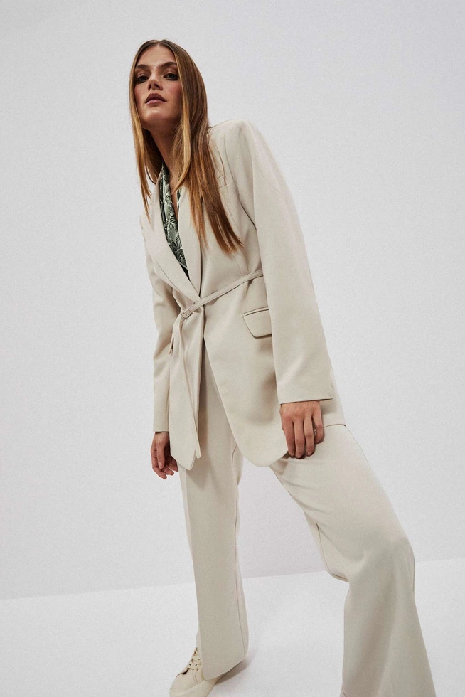 Marynarka damska piaskowa