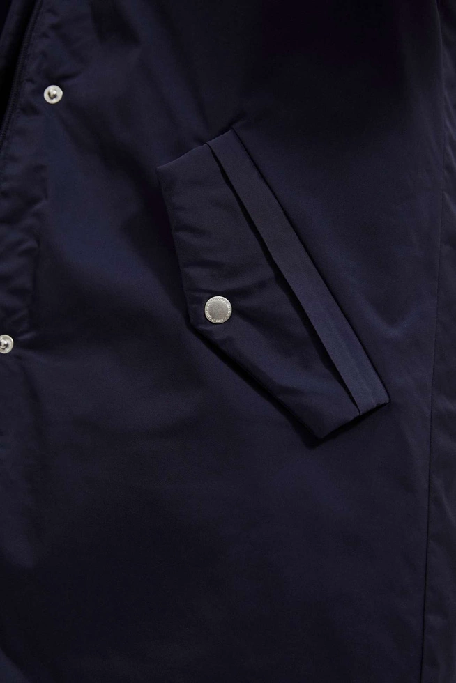 Pikowana kurtka z kapturem