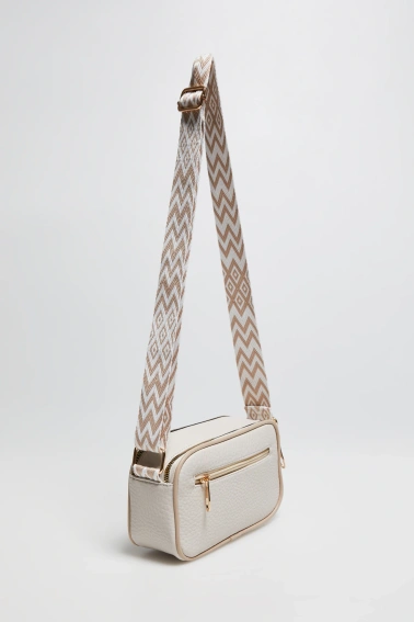 : Torebka crossbody beżowa