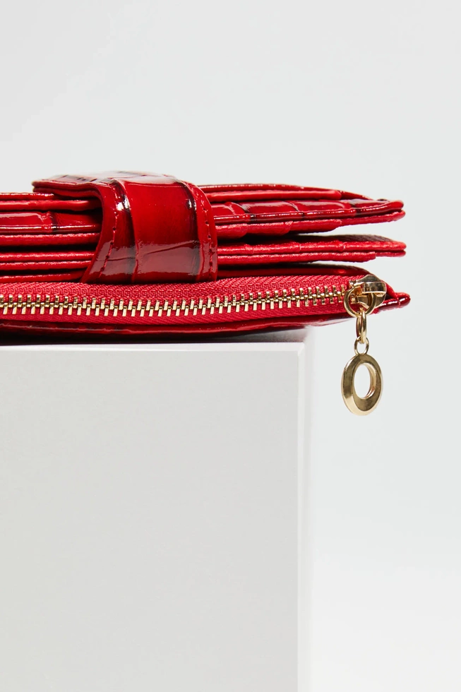 Portfel w zwierzęcy wzór czerowny