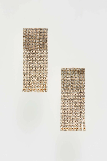 Eleganckie wiszące kolczyki z cyrkoniami