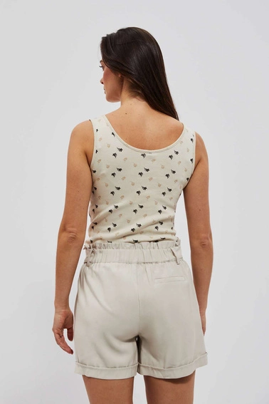 Top z printem piaskowy