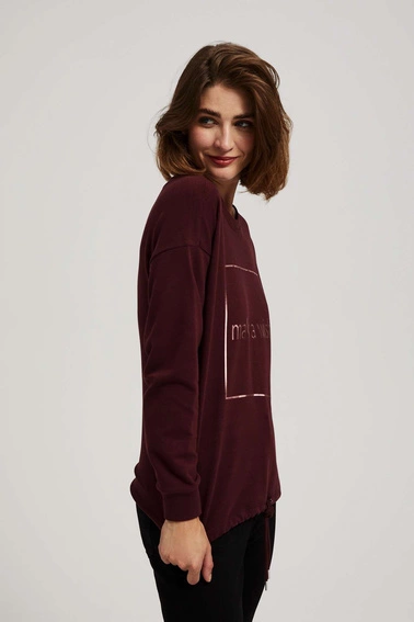 Prosta bluza z nadrukiem