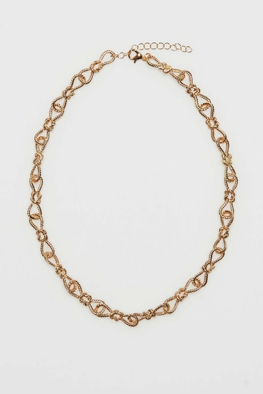 Naszyjnik typu łańcuch w kolorze złota