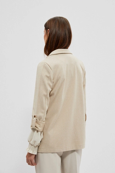 Marynarka ze strukturalnej tkaniny