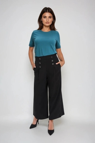 T-shirt z bawełny z krótkimi rękawami zielony