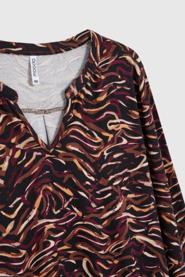 Sweter z długimi rękawami czarny