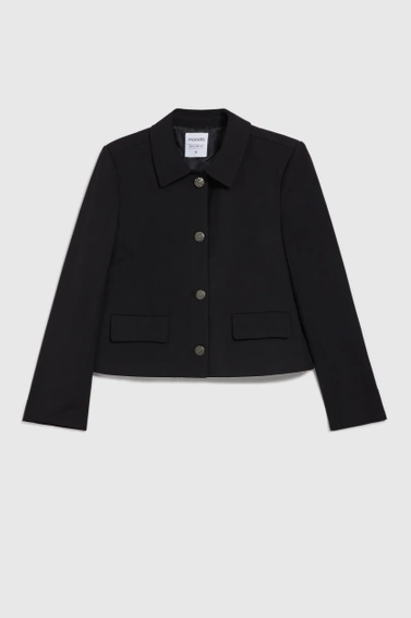 Marynarka z kieszeniami czarna