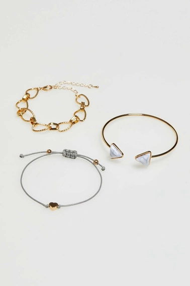 Ozdobne bransoletki - zestaw 3 sztuk