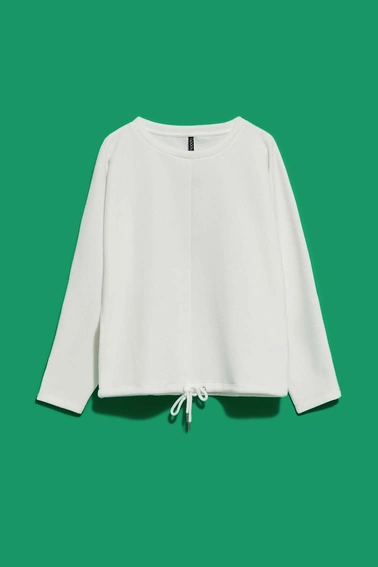 Bluza z wiązaniem w pasie