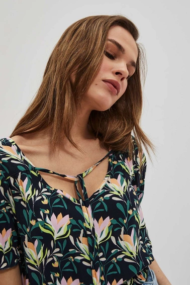 Koszula z kwiatowym printem 