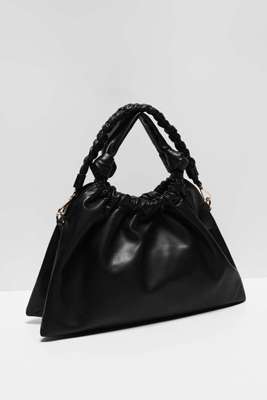 Torebka z eko skóry czarna