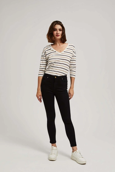 Jeansy skinny push up czarne