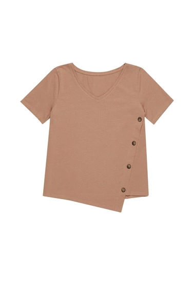 Bluzka z asymetrycznym dołem