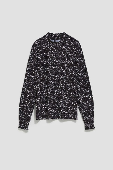 Bluzka z długim rękawem czarna