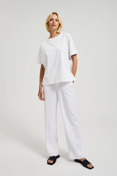 T-shirt oversize biały