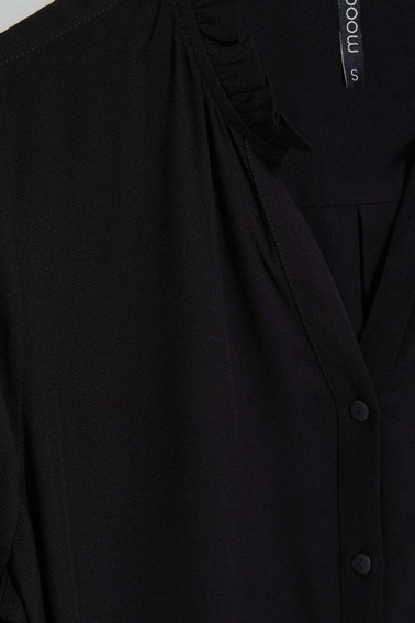 Gładka koszula zapinana na guziki 