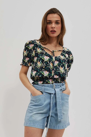Koszula z kwiatowym printem 