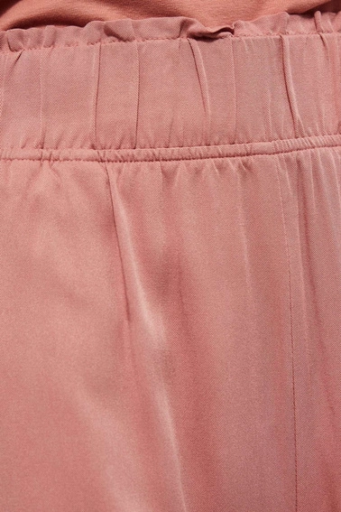 Spodenki z wiskozy z wysokim stanem ceglaste