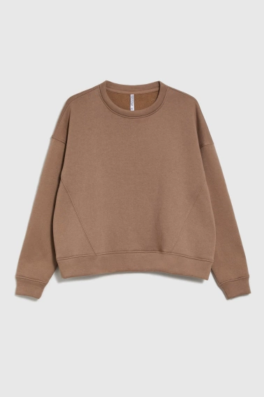 Bluza oversize beżowa