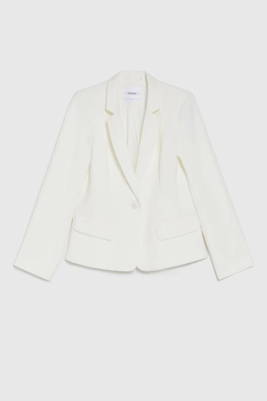 Marynarka jednorzędowa biała