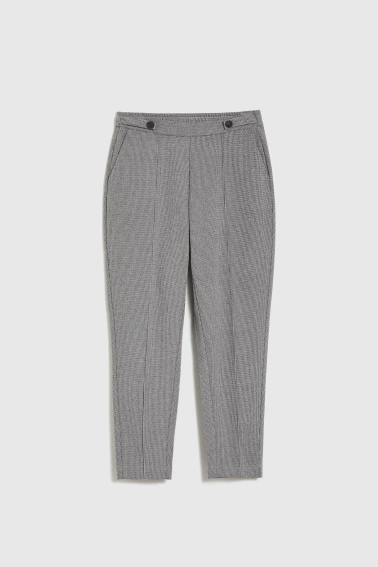 Spodnie cygaretki szare 