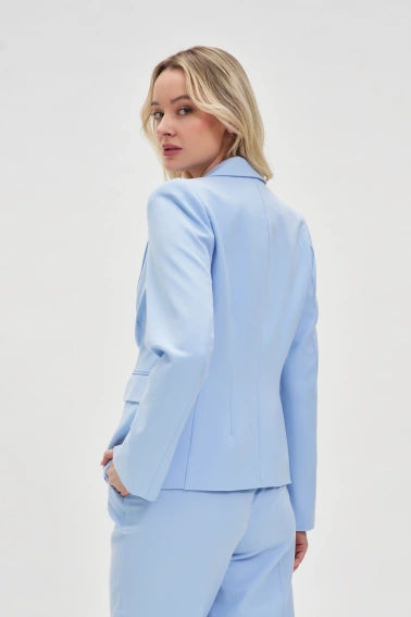 Krótka marynarka błękitna 