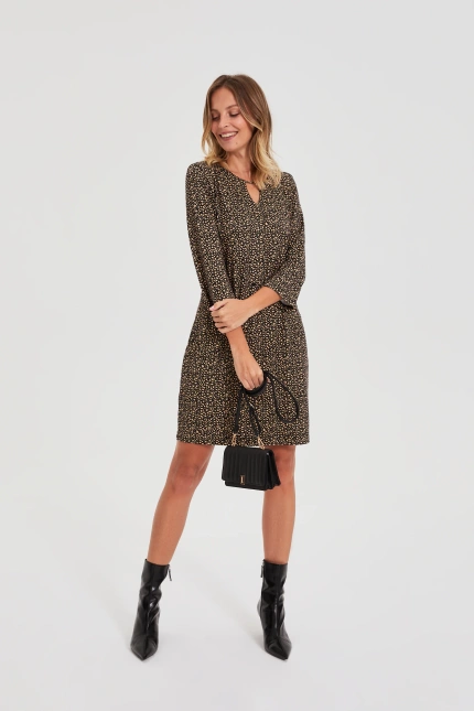 Mała torebka z długimi uchwytem czarna