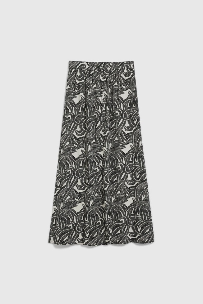 Spódnica z wiskozy czarna