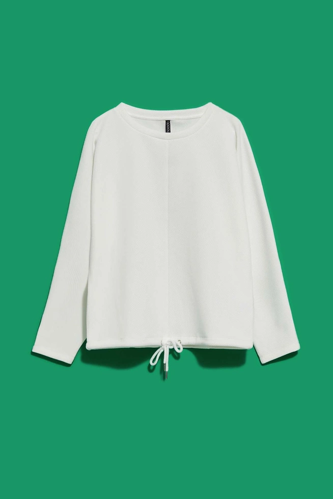 Bluza z wiązaniem w pasie