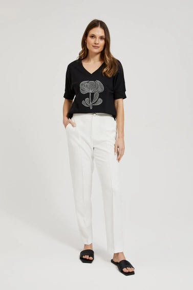 Bluza z dżetami czarna 