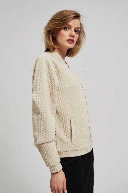 Rozpinana bluza z kieszeniami