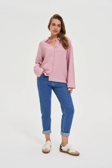 Jeansy z prostą nogawką niebieskie