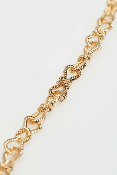 Naszyjnik typu łańcuch w kolorze złota