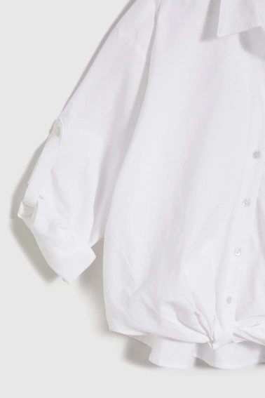Bawełniana koszula biała 